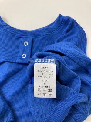 w closet/ダブルクローゼット/ニット/セーター/トップス/ブルー/F