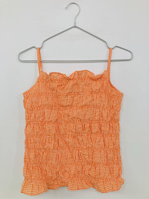INGEBORG/インゲボルグ/キャミソール/トップス/オレンジ/S