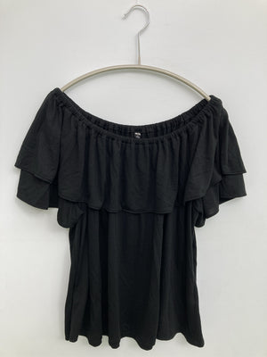UNIQLO/ユニクロ/Tシャツ/カットソー/トップス/ブラック/L