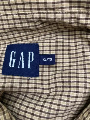 GAP/ギャップ/シャツ/ブラウス/トップス/ブラウン/XL