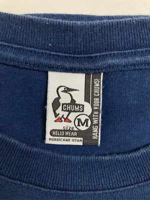 CHUMS/チャムス/Tシャツ/カットソー/トップス/ネイビー/M