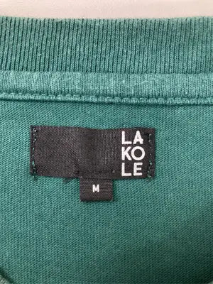 LAKOLE/ラコレ/Tシャツ/カットソー/トップス/グリーン/M