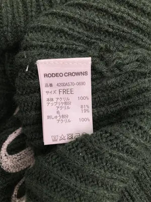 RODEO CROWNS/ロデオクラウンズ/ニット/セーター/トップス/グリーン/FREE