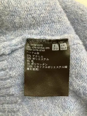 UNIQLO/ユニクロ/ニット/セーター/トップス/ブルー/M