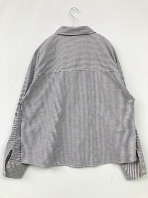 OFALO/シャツ/ブラウス/トップス/ブルー/L