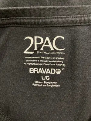 2PAC/トゥパック/Tシャツ/カットソー/トップス/ブラック/L