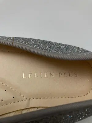 LELIEN PLUS/レリアンプラス/バレエシューズ/シューズ/シルバー/35