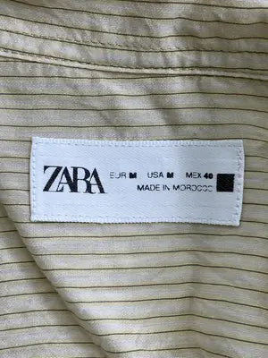 ZARA/ザラ/シャツ/ブラウス/トップス/イエロー/M