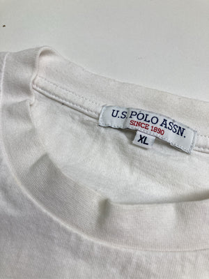 U.S. POLO ASSN./ユーエスポロアッスン/Tシャツ/カットソー/トップス/ホワイト/XL
