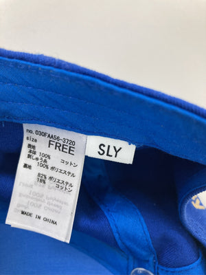 SLY/スライ/キャップ/帽子/ブルー/FREE