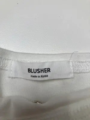 BLUSHER/Tシャツ/カットソー/トップス/ホワイト