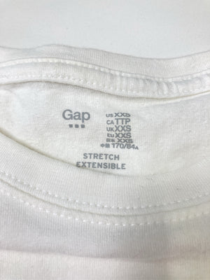 GAP/ギャップ/Tシャツ/カットソー/トップス/ホワイト/XXS