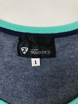 TK MIXPICE/ティーケーミクスパイス/Tシャツ/カットソー/トップス/グレー/1