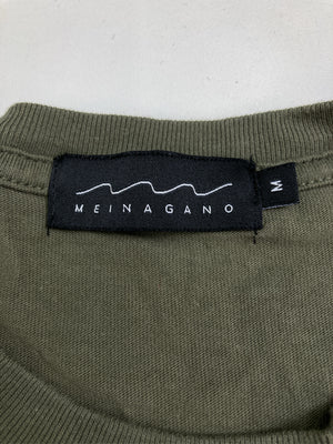 MEINAGANO/Tシャツ/カットソー/トップス/カーキ/M