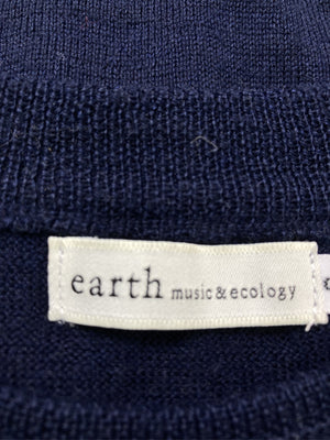 earth music&ecology/アースミュージックアンドエコロジー/ニット/セーター/トップス/ネイビー/S