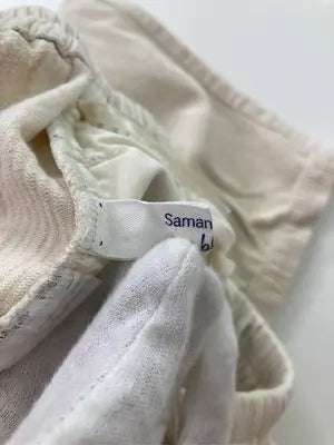 Samansa Mos2 blue/サマンサモスモスブルー/その他パンツ/パンツ/アイボリー/F