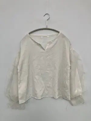 archives/アルシーヴ/Tシャツ/カットソー/トップス/ホワイト/M  バスト79～87  身長154～162