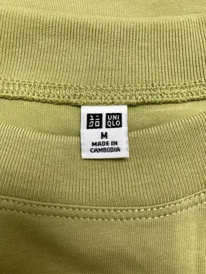 UNIQLO/ユニクロ/タンクトップ/トップス/グリーン/M
