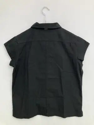 MHL./エムエイチエル/シャツ/ブラウス/トップス/ブラック/Ⅱ