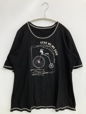 RV/Tシャツ/カットソー/トップス/ブラック