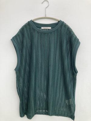 NEOSARTIC/ノースリーブ/トップス/グリーン/L