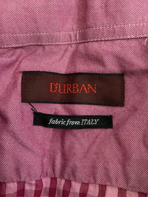 DURBAN/ダーバン/シャツ/ブラウス/トップス/レッド/L