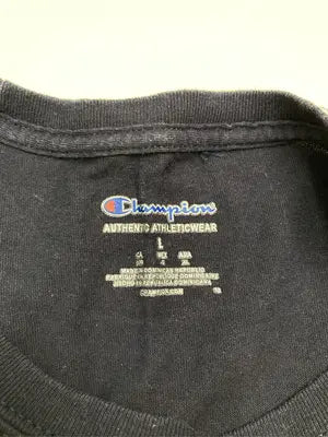 Champion/チャンピオン/Tシャツ/カットソー/トップス/ブラック/L