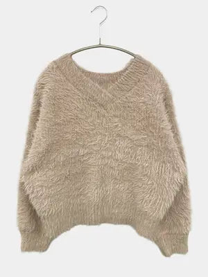 THE SHOP TK/ザショップティーケー/ニット/セーター/トップス/ベージュ/M