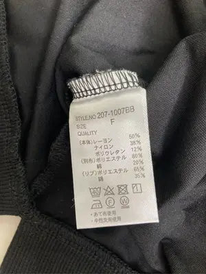 Wordtrobe/ワードトローブ/Tシャツ/カットソー/トップス/ブラック/F
