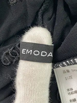 EMODA/エモダ/Tシャツ/カットソー/トップス/ブラック/F
