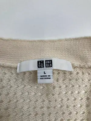 UNIQLO/ユニクロ/カーディガン/ボレロ/トップス/ベージュ/L