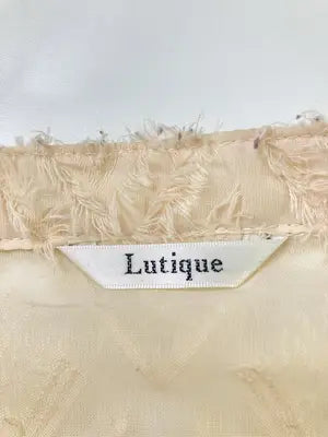 Luti que/ルティーク/Tシャツ/カットソー/トップス/ベージュ/M