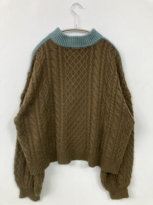 apres jour/アプレジュール/ニット/セーター/トップス/ブラウン/F