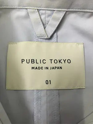 PUBLIC TOKYO/パブリックトウキョウ/シャツ/ブラウス/トップス/スカイブルー/1