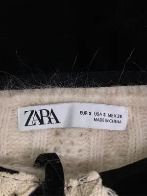 ZARA/ザラ/ニット/セーター/トップス/ベージュ/S