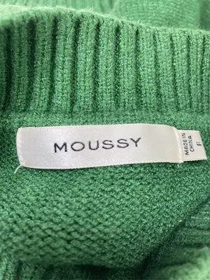 MOUSSY/マウジー/ニット/セーター/トップス/グリーン/FREE