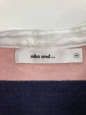niko and .../ニコアンド/Tシャツ/カットソー/トップス/ピンク/4