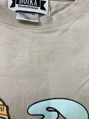 ROIKA/Tシャツ/カットソー/トップス/ベージュ/XL