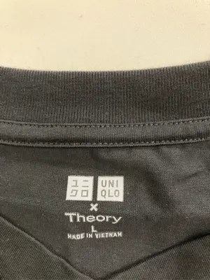 UNIQLO/ユニクロ/Tシャツ/カットソー/トップス/ブラック/L