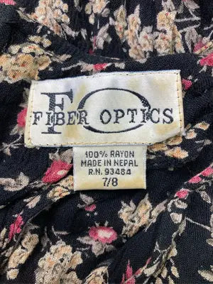 FIBER OPTICS/ワンピース/ワンピース/ドレス/ブラック/7/8