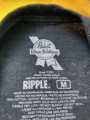 Pabst Blue Ribbon/Tシャツ/カットソー/トップス/ブラック/M
