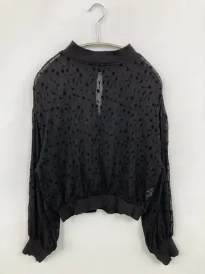 ZARA/ザラ/シャツ/ブラウス/トップス/ブラック/EUR M/USA M/ MEX 28