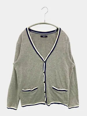 NAVY/ネイビー/カーディガン/ボレロ/トップス/グレー/M