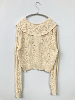 ems excite/エムズエキサイト/カーディガン/ボレロ/トップス/ベージュ/F