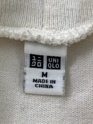 UNIQLO/ユニクロ/Tシャツ/カットソー/トップス/アイボリー/M