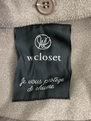 w closet/ダブルクローゼット/その他アウター/ジャケット/アウター/ブラウン/F