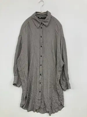 ZARA/ザラ/シャツワンピース/ワンピース/ドレス/ブラック/EUR M/USA M/ MEX 28
