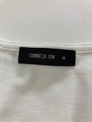 COMME CA ISM/コムサイズム/シャツ/ブラウス/トップス/ホワイト/M