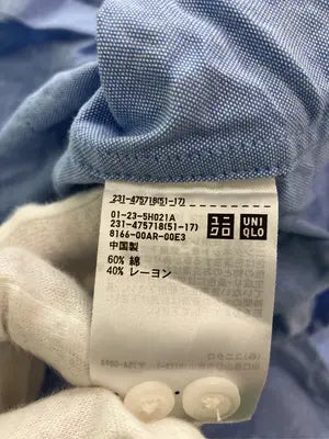 UNIQLO JW Anderson/ユニクロジェイダブリューアンダーソン/シャツ/ブラウス/トップス/ブルー/3XL