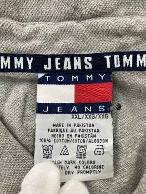 TOMMY JEANS/トミージーンズ/シャツ/ブラウス/トップス/グレー/XXL